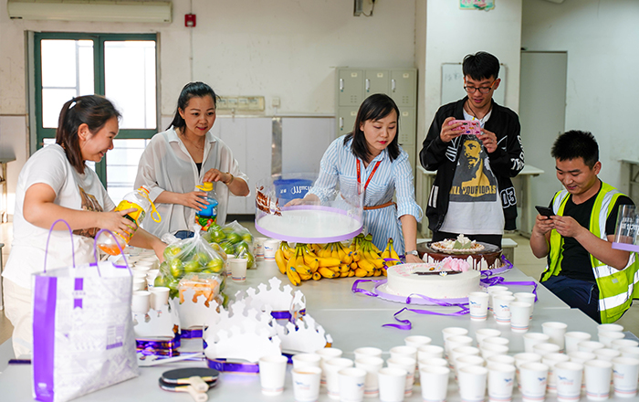 明升国际物流生日会