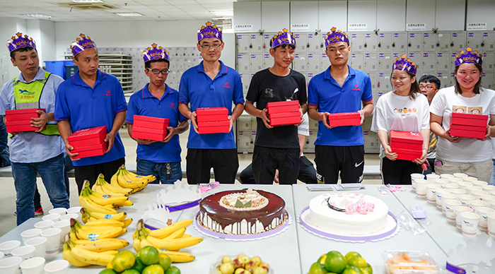 明升国际物流生日会