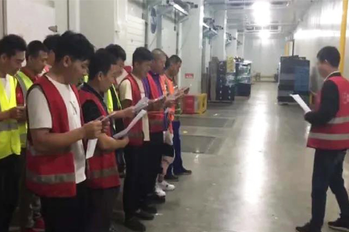 上海加工中心培训现场