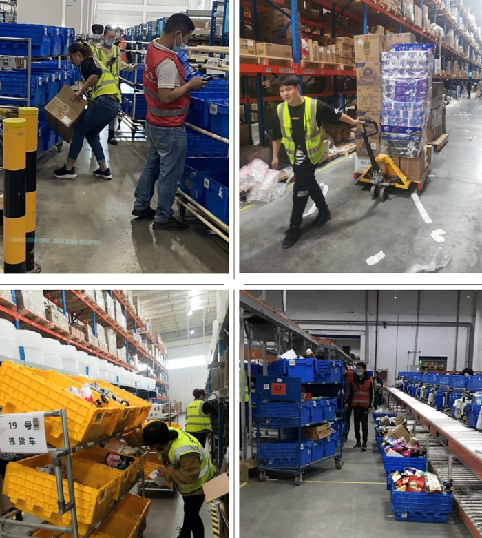 明升国际物流奋战双十一