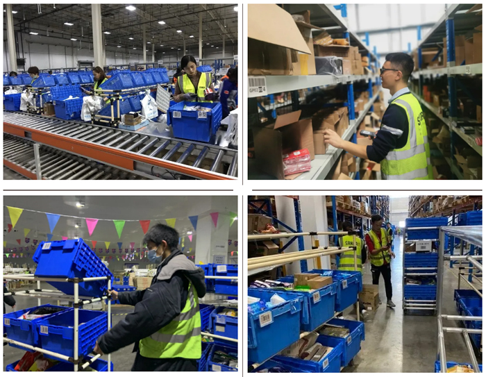 明升国际物流奋战双十一