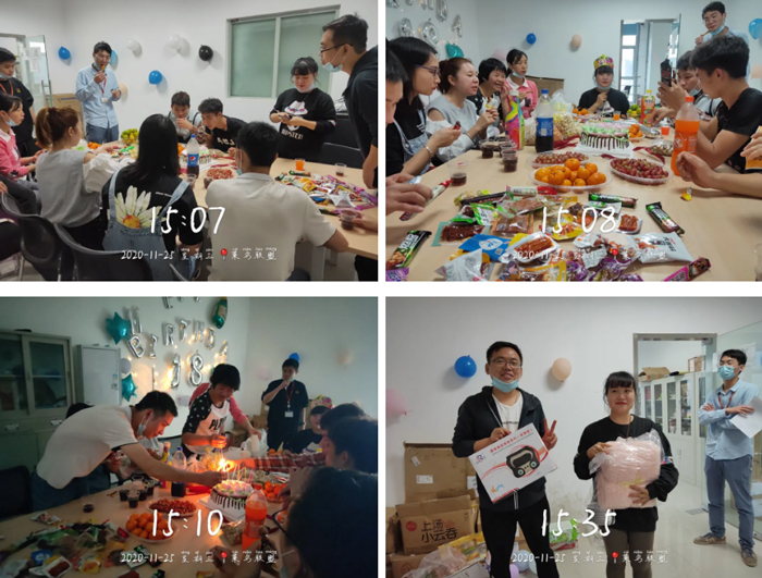 明升国际物流员工生日会&周年庆
