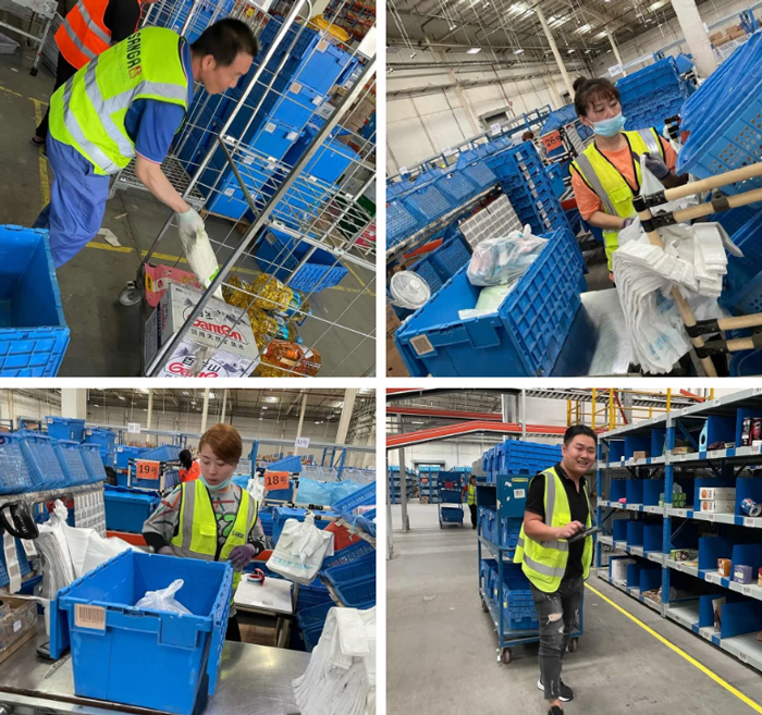 天津常温B2C仓奋战618照片集锦