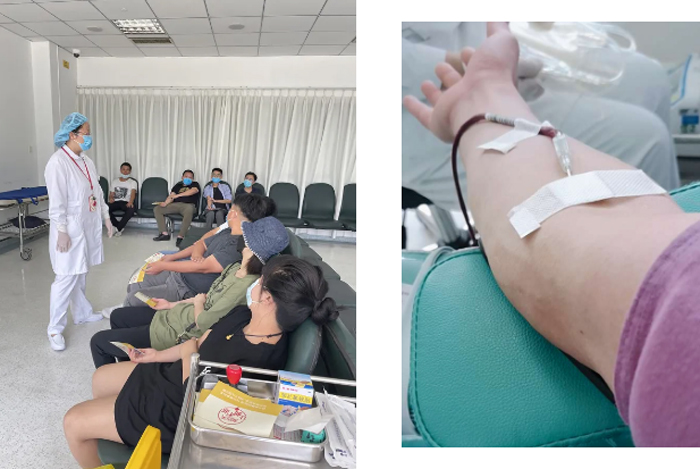 明升国际物流员工爱心传递无偿献血