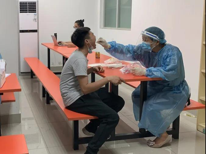 明升国际集团爱心捐赠:全力支援疫苗接种