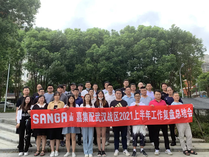 嘉集配武汉战区2021年上半年工作复盘总结会
