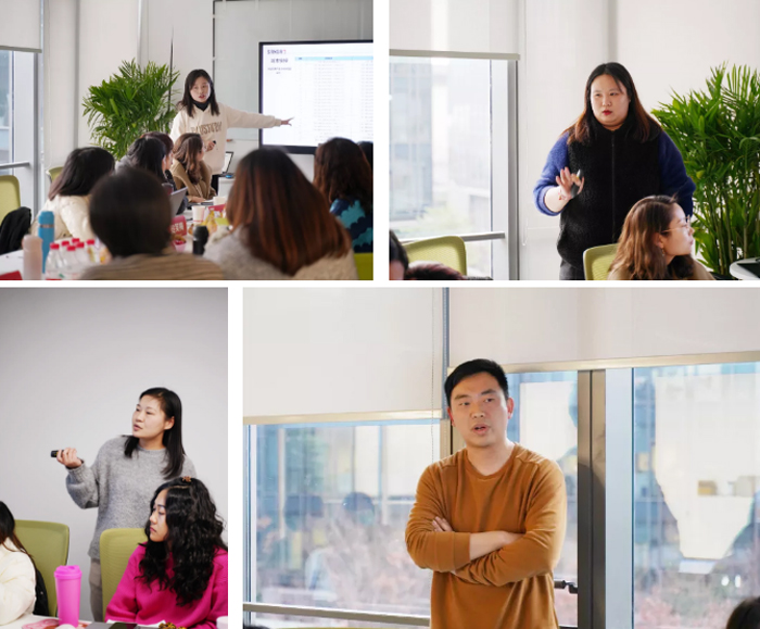 嘉人运营事业部各职能模块代表