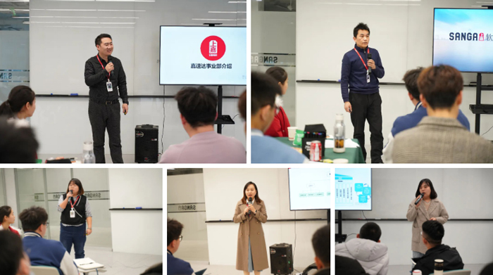 明升国际物流-各事业部负责人/代表展开培训